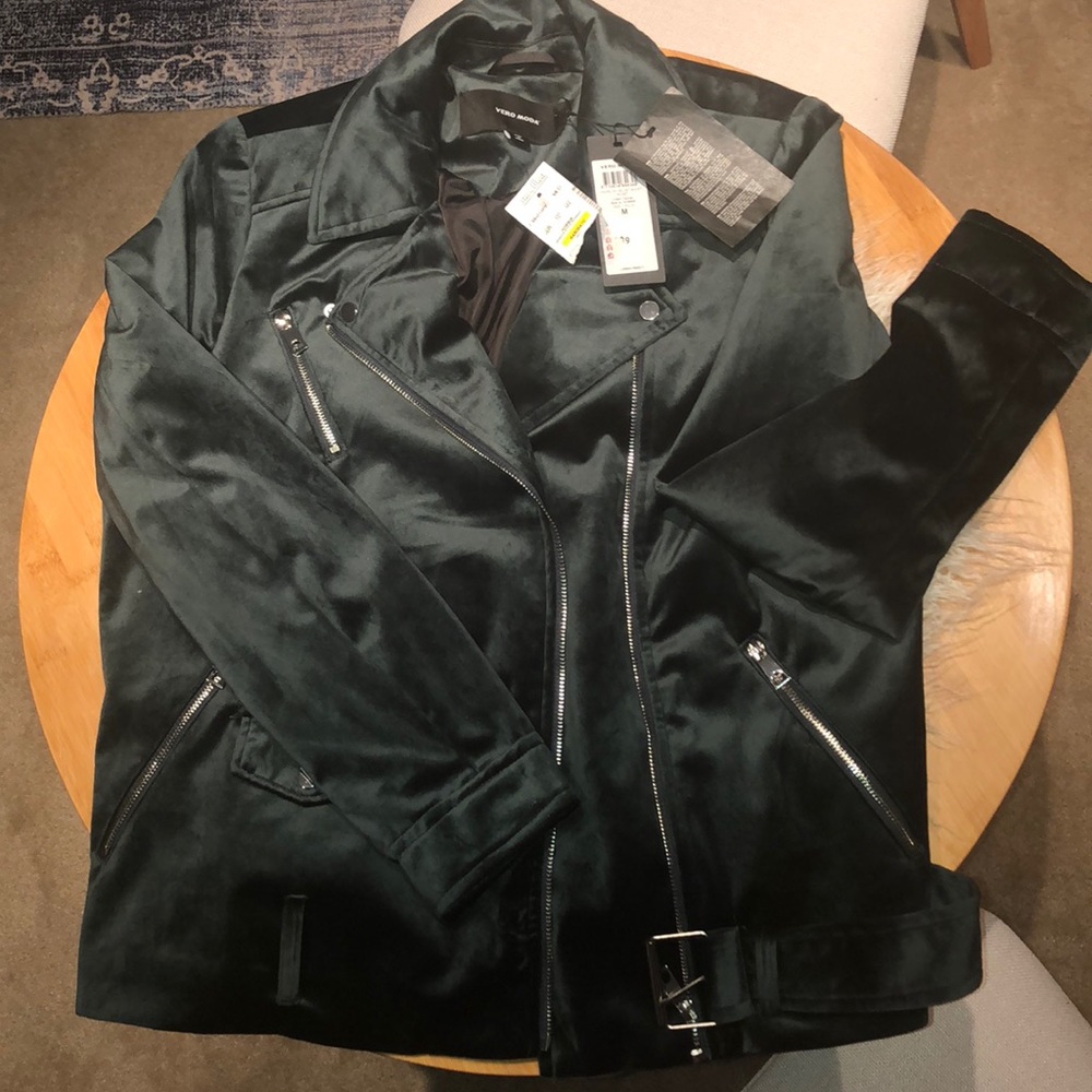 🌟🌟NEW🌟🌟 Velvet Moto Jacket